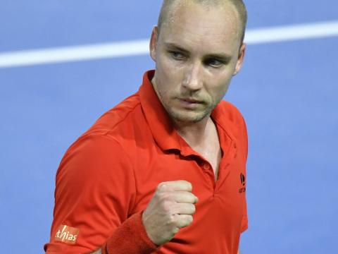 Steve Darcis est toujours bien Mister Coupe Davis ! 