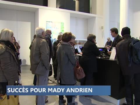 Succès pour la rétrospective de Mady Andrien à la Boverie