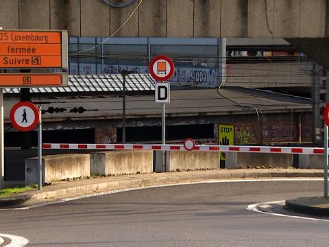 Le tunnel de Cointe fermé suite à un problème technique.