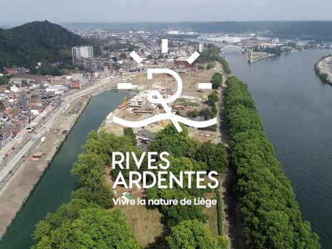 Un nouvel éco-quartier en construction à Liège.