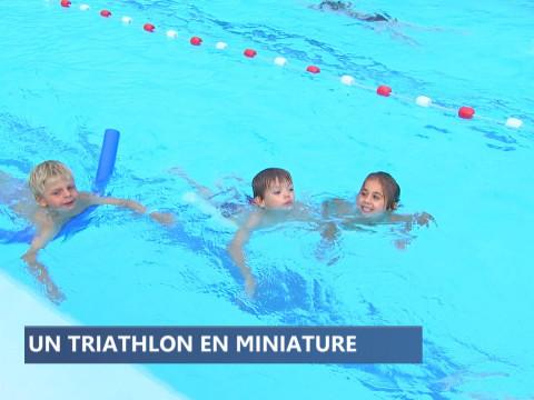 Un succès de foule pour le Triathlon des petits