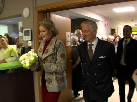 Visite Royale à la maison de repos Françoise Schervier