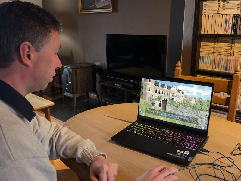 Un Wanzois recrée la région hutoise en jeu vidéo
