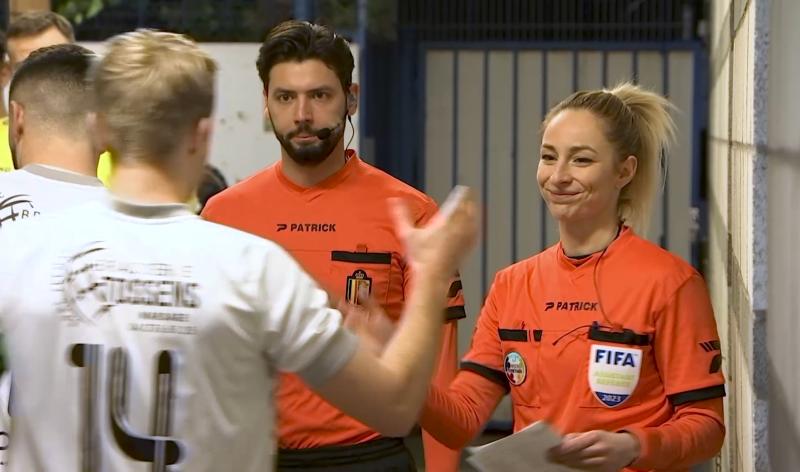 Notre collègue Mélissa Lejear a reçu son badge FIFA 2025