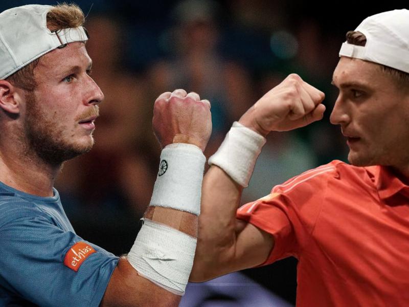 Tennis  Raphaël Collignon et Gauthier Onclin passent en quarts de finale du double