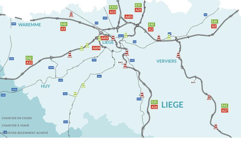 Le point sur les chantiers routiers