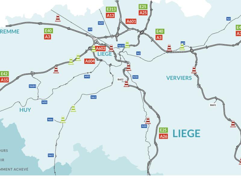 Le point sur les chantiers routiers