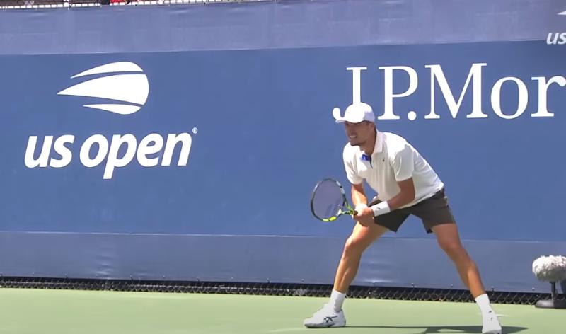 Raphaël Collignon au 3e tour de l'US Open (vidéo)