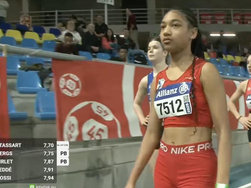 Athlé: Jada-Nora Stassart étincellante aux championnats de Belgique jeunes, 17 médailles liégeoises