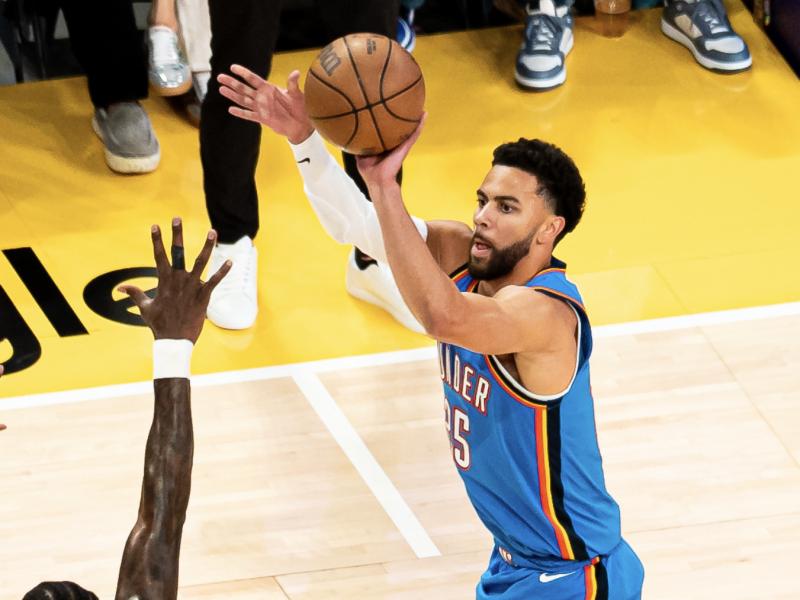 NBA : Ajay Mitchell en mode record face aux Lakers