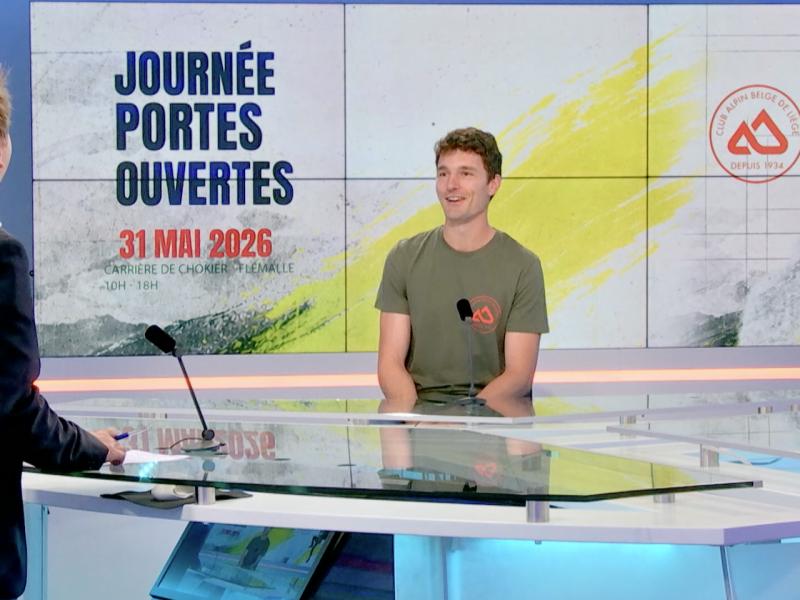 Le Club Alpin de Liège organise ses journées portes ouvertes ce dimanche