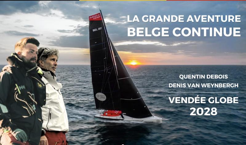 Vendée Globe 2028, l'ambition du skipper marchinois Quentin Debois