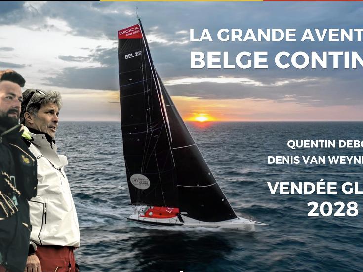 Vendée Globe 2028, l'ambition du skipper marchinois Quentin Debois