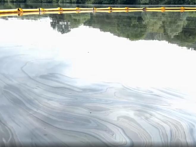 Hydrocarbures à Huy: du goudron à l'origine de la pollution
