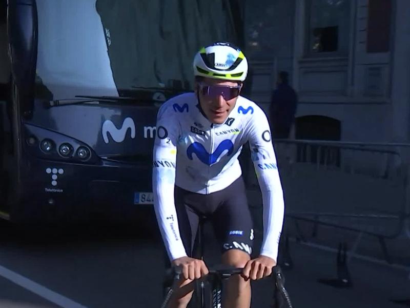 Cian Uijtdebroeks repris dans la sélection Movistar pour le Tour d'Espagne cycliste