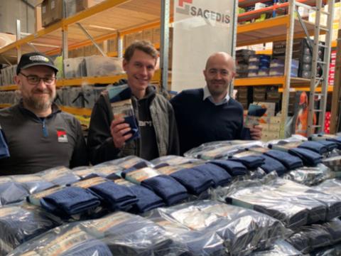 1000 kits pour les sans-abris
