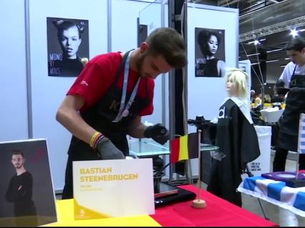 Bastian, le coiffeur herstalien engagé à EuroSkills 