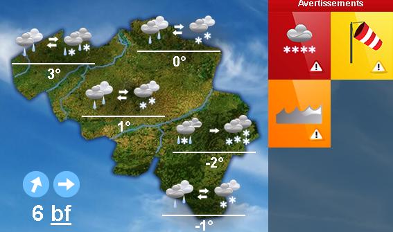 Des conditions hivernales parfois difficiles sont annoncées