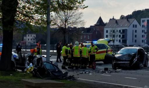Accident grave à Huy ce mardi après-midi