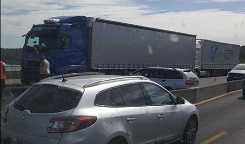 Accident dans les travaux à Cheratte (E40)
