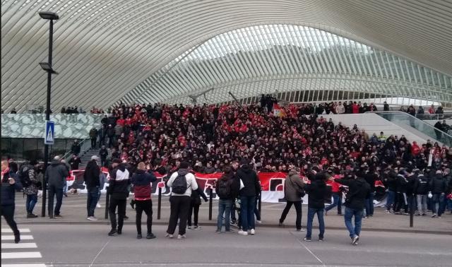 Les supporters du Standard chauds pour la finale de la coupe ! (vidéos) 