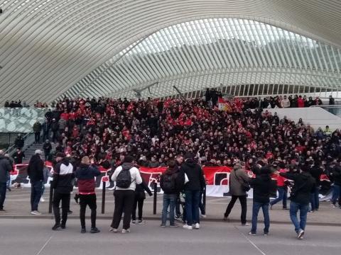 Les supporters du Standard chauds pour la finale de la coupe ! (vidéos) 