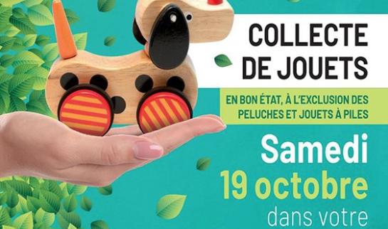 Recyparcs : traditionnelle collecte de jouets en bon état