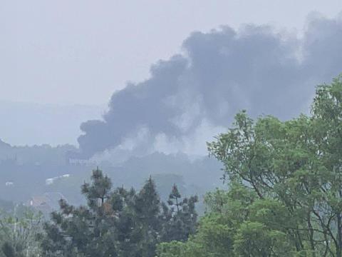 Important incendie dans une entreprise de recyclage à Wandre