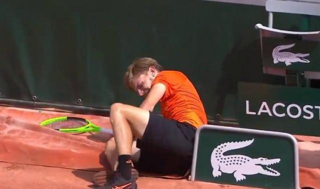 Abandon de David Goffin à Roland Garros !