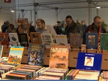 André Taymans au festival international de la BD