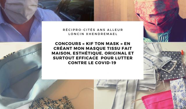 Ans : concours du masque le plus esthétique 