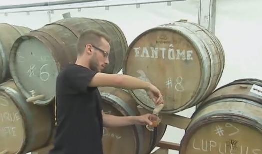 Anthisnes : de la bière vieillie en fÍ»ts de chêne 