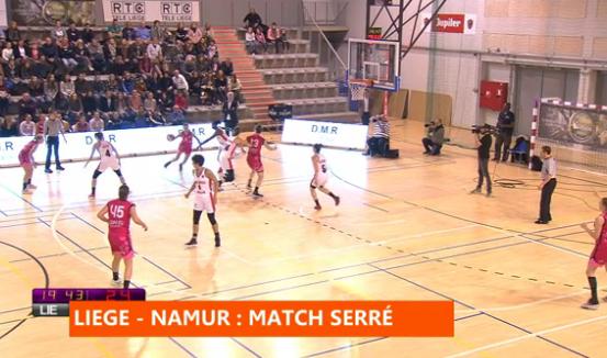 Basket : Liège Panthers - Namur