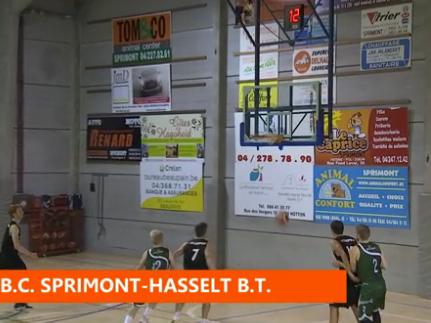 Basket : Sprimont - Hasselt