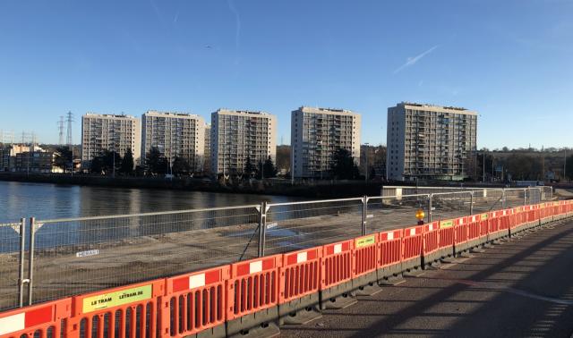 Cas de force majeure reconnue pour l'arrêt du chantier du tram