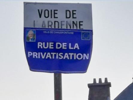 Chaudfontaire : les jeunes CSC rebaptisent les rues ! 