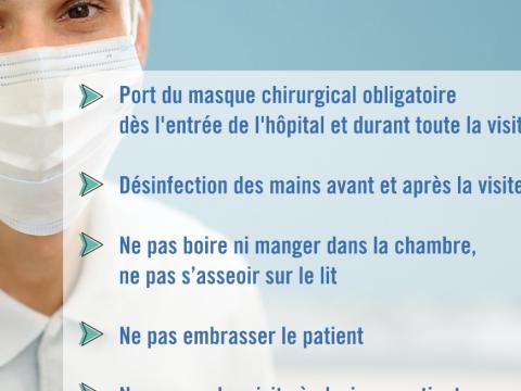 Contaminations Covid : les hôpitaux adaptent les conditions de visite