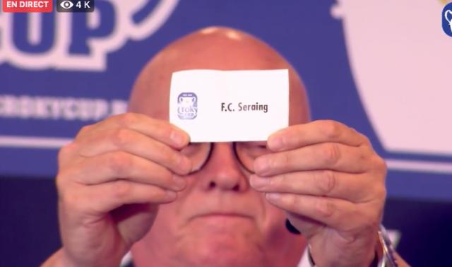 Coupe de Belgique : Seraing hérite d'une équipe de D1 ! 