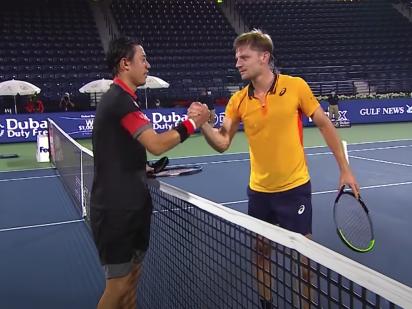 David Goffin: "J'étais en retard tout le temps"