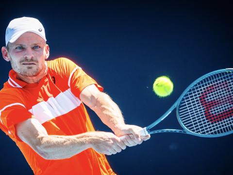 David Goffin se hisse dans le tableau final de l'Open d'Australie