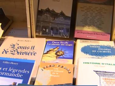 Des bouquinistes au Jardin Botanique 