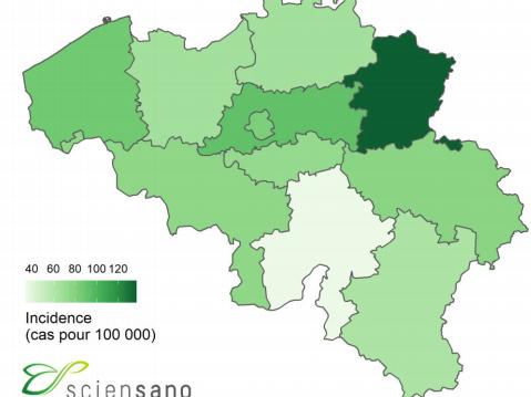 Désormais 849 cas de covid-19 confirmés en province de Liège