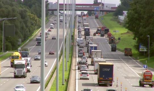 E40 : à nouveau des travaux du côté de la tranchée de Cheratte