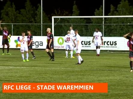 Football : RFC Liège - Waremme
