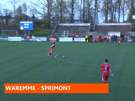 Football : Waremme - Sprimont