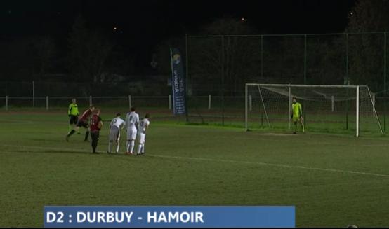 Hamoir va chercher un point à Durbuy 