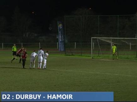 Hamoir va chercher un point à Durbuy 