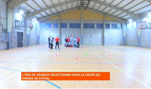 IPES Hesbaye à la coupe du monde de Futsal