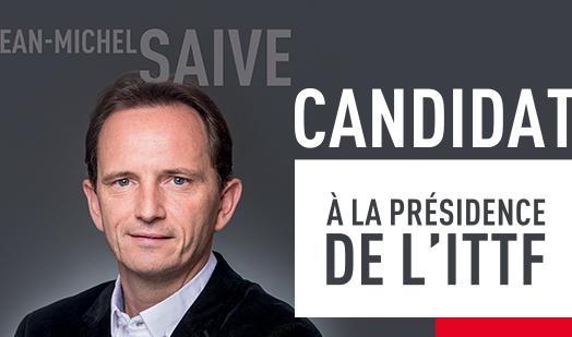 Jean-Michel Saive se lance dans la course à la présidence de l'ITTF