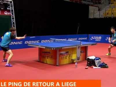 L'élite du tennis de table à Liège